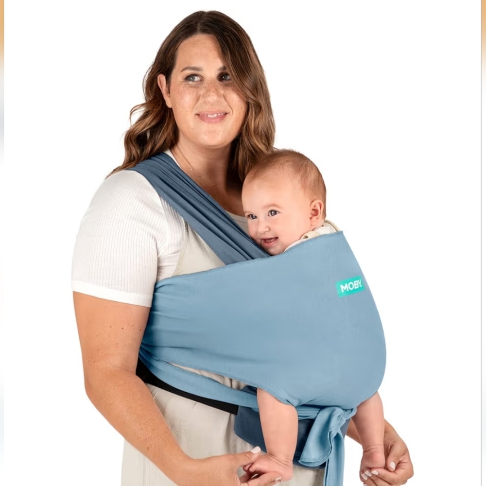 Moby Easy Wrap in Sea Spray